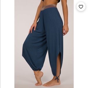 italian made yoga harem genie pants